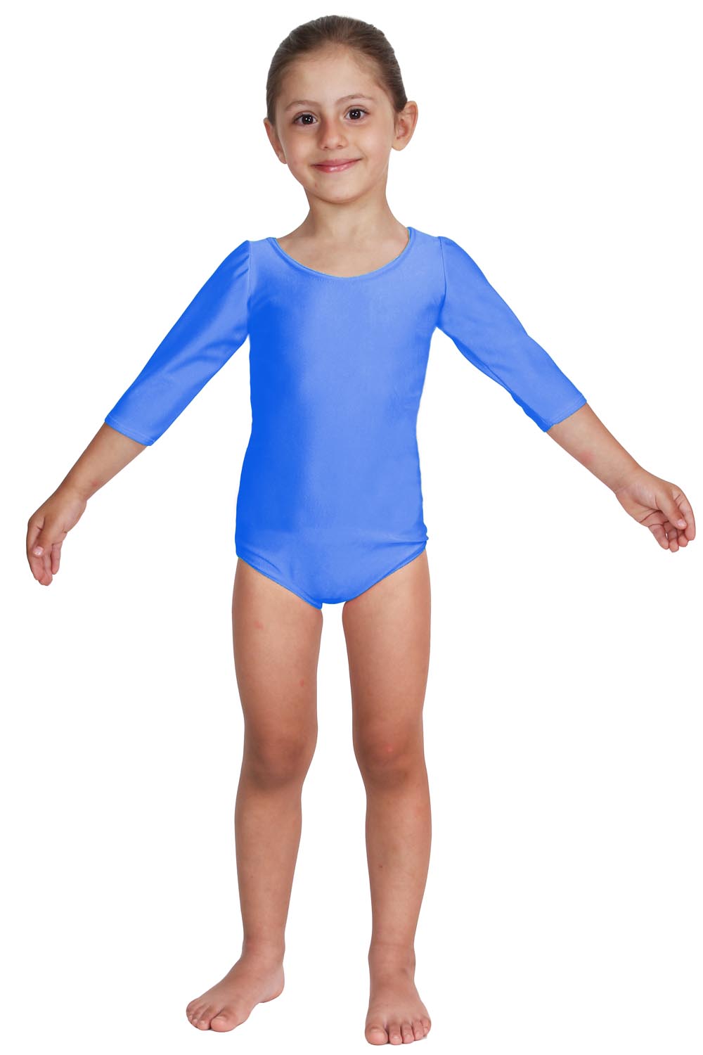 BODY DANZA LYCRA MANICA TRE QUARTI ROYAL BABY